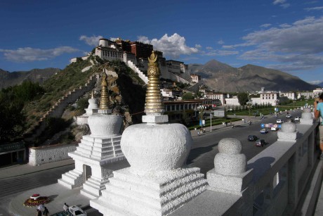 Palác Potála - sídlo dalajlámy
