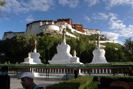 Palác Potála - sídlo dalajlámy III.