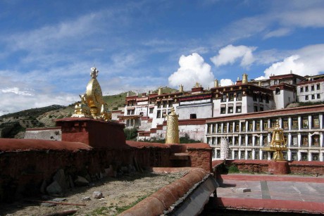 Klášter Ganden Monastery I.